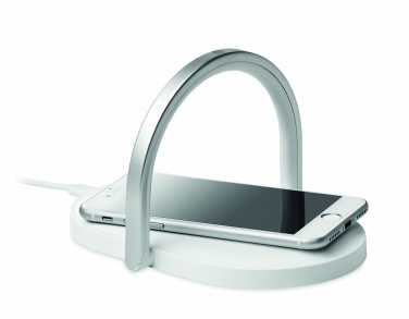 Logo trade promotional gifts picture of: Light and wireless charger 10W